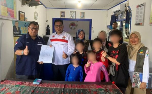 Wanita  Indonesia Berikut 5 Anaknya yang Diduga Jadi Korban TPPO Berhasil Dipulangkan dari Malaysia