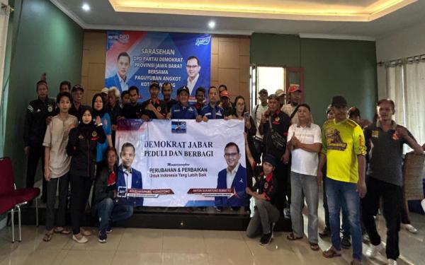 Demokrat Peduli Sasar Sopir Angkot di Bandung