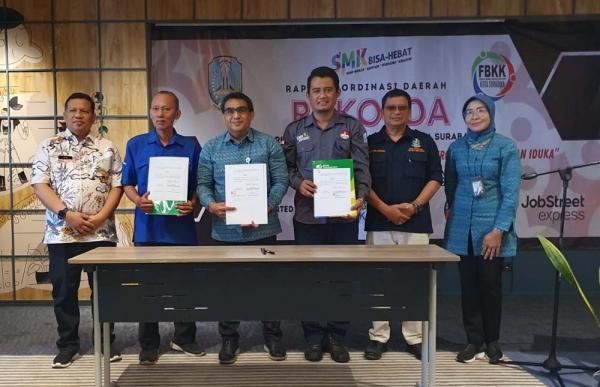 Magang dan Praktek Kerja, Siswa SMK di Surabaya Terlindungi Program BPJamsostek