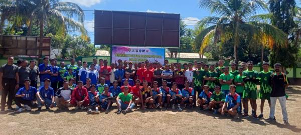 Turnamen Voley Antar Kecamatan di Timor Tengah Utara Rebut Piala Dandim Cup Resmi Dibuka