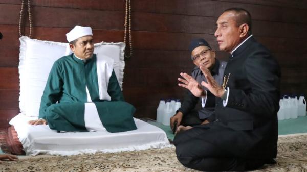 Penuhi Janji Bersilaturahmi, Edy Rahmayadi Meminta Nasehat dan Masukan ke Tuan Guru Babussalam