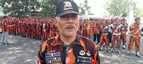 Tegas! Anggota Komando Inti Mahatidana PP MPC Kota Semarang Tolak Komandan Barunya