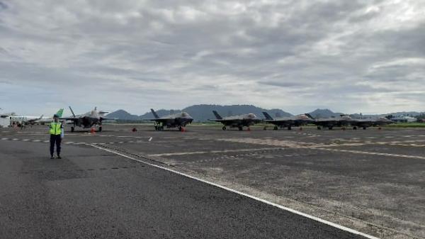 Latma Elang Ausindo 2023, Australia Pertama Kali Dalam Sejarah Turunkan F-35 di Manado