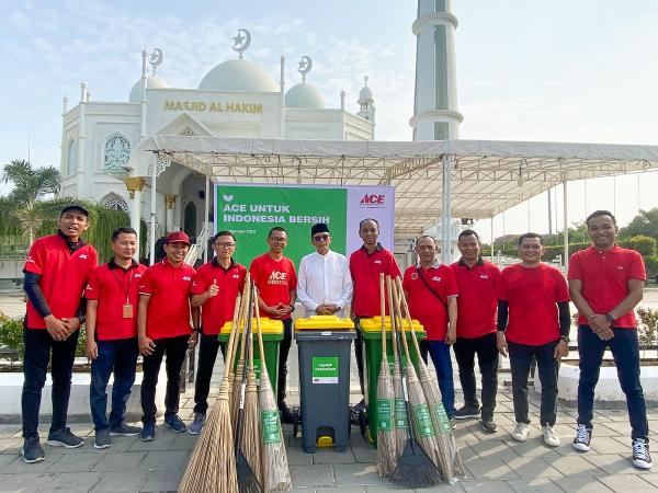 Dukung Program Pemerintah, “ACE untuk Indonesia Bersih” Hadir di Lebih dari 60 Kota