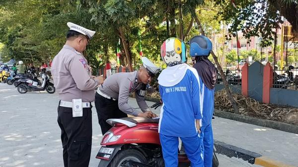 Operasi Zebra 2023 di Polman, 651 Pengendara Kena Tilang, Pengendara Motor Dibawah Umur Capai 223