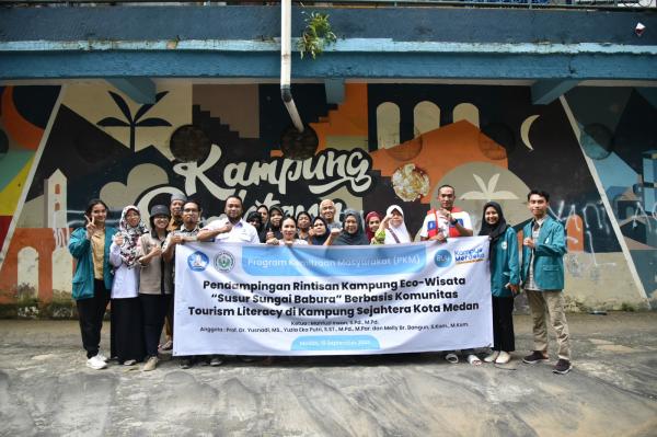 Rintis Eco-wisata, Dosen Unimed Dampingi Masyarakat Kampung Sejahtera