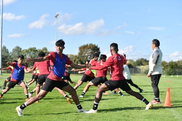 Hari Perdana TC di Jerman, Tim U-17 Indonesia Latihan Ringan Adaptasi