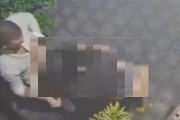 Bali Heboh! Pria Bule Mesum dengan Wanita Lokal di Tepi Jalan Terekam CCTV