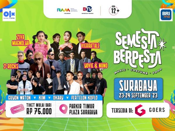 Harga Tiket Konser Semesta Berpesta Surabaya