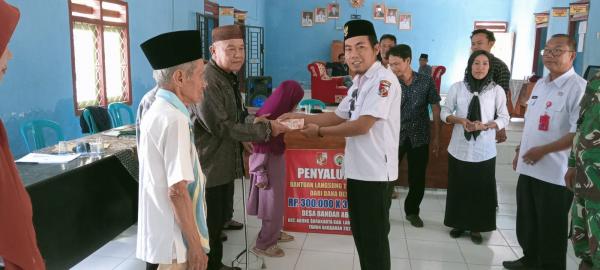 Pemerintah Desa Bandar Abung Salurkan Bantuan Langsung Tunai Dana Desa Triwulan ke-3