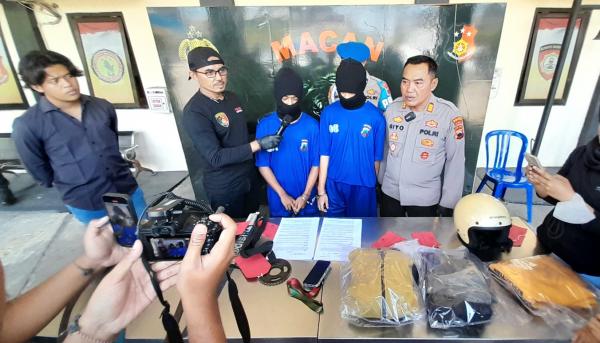 Bacok Orang Sembarangan di Jalan, 9 Anggota Geng Motor Diringkus Polsek Kartasura