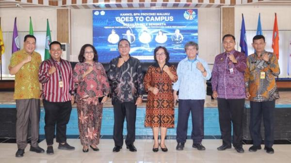 BPN Maluku dan Universitas Pattimura Ambon Gelar Gerakan Pele Sengketa