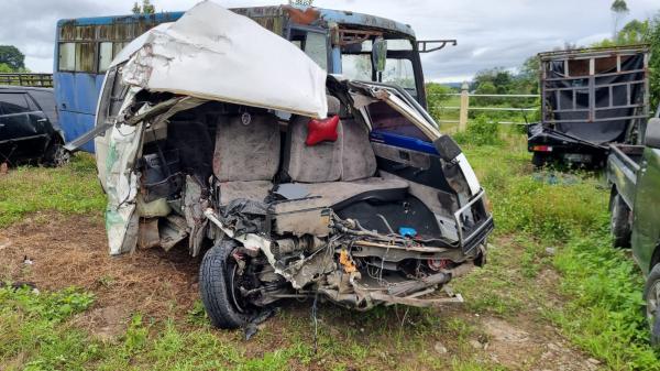 Kecelakaan Lalu Lintas di Toba, Mopen Adu Banteng dengan Truk Barang, 1 Tewas di TKP