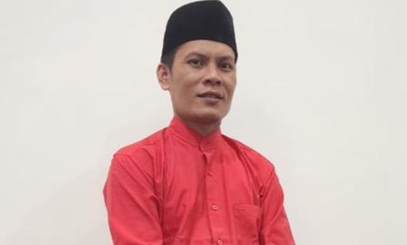Caleg PDIP Ahmad Amrullah Beri Bantuan Masjid di Lombok Timur