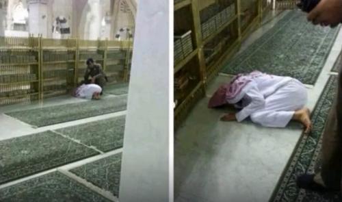Masya Allah, Pria Meninggal saat Sujud Sholat di Masjidil Haram, Netizen: Orang Paling Beruntung