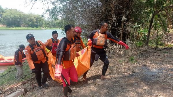 Tim SAR Gabungan Temukan Korban Tenggelam di Sungai Brantas Nganjuk