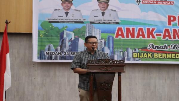 Dinsos Kota Medan Ingatkan LKSA Untuk Bijak Dalam Bermedia Sosial