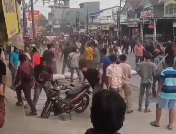 Bentrokan di Pasar Kutabumi Tangerang, Pedagang Sebut Kawanan OTK Jarah Dagangan hingga Rusak Lapak