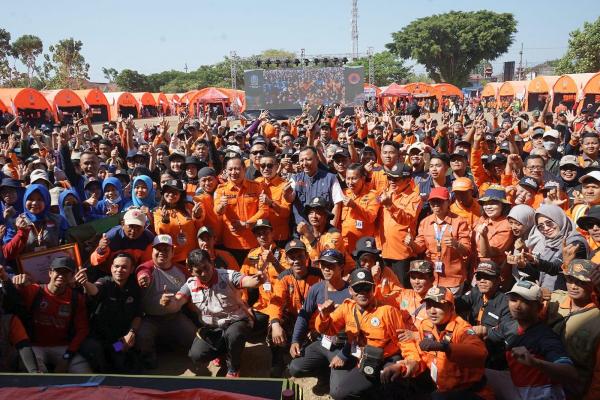 Jambore Relawan se-Jatim Jadi Ajang Darma Bhakti dan Momentum Pesta Rakyat