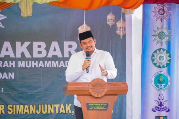 Bobby Nasution Ajak PDM Muhammadiyah Kota Medan Ikut Serta Jaga Kekondusifan Pesta Demokrasi