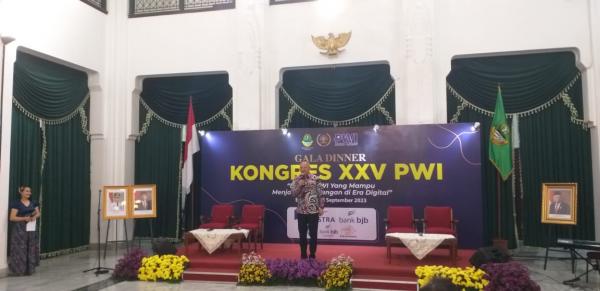 Gelar Gala Dinner Kongres XXV PWI, Plh Sekda Jabar: Selamat Datang di Kota Bandung