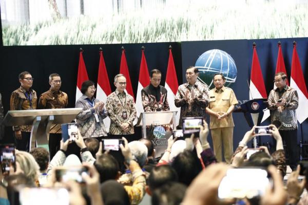 Lawan Krisis Perubahan Iklim, Presiden Jokowi Resmikan Bursa Karbon Indonesia