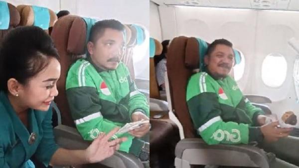 Terungkap Driver Ojol Naik Pesawat dari Medan ke Yogya Beli Bakpia Ternyata Anggota DPRD Medan