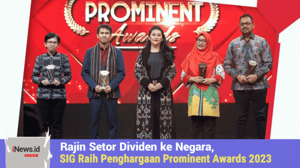 Rajin Setor Dividen ke Negara, SIG Raih Penghargaan di Ajang Prominent Awards 2023