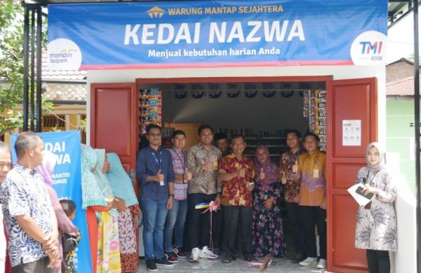 Manfaatkan Program Mantap Sejahtera Bank Taspen, Pensiunan Guru di Tanjung Morawa Ini Buka Warung 