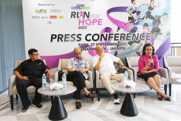 Dukung Penyitas Kanker, 3.000 Pelari Bakal Ikuti Run For Hope 2023 RS MRCCC Siloam Semanggi