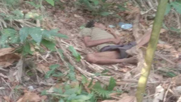 Mayat Pria Ditemukan Terlentang di Gunung Salamanjing Palabuhanratu