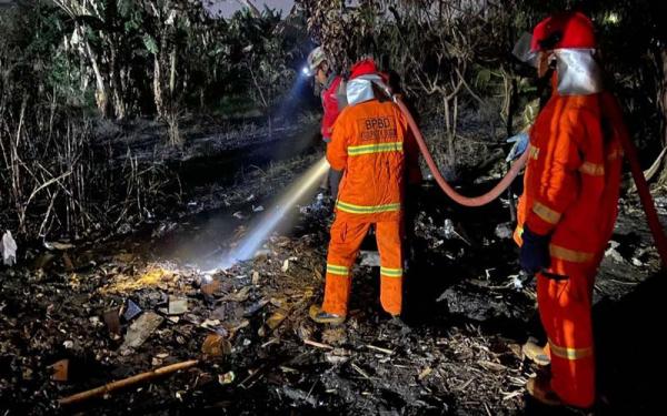Lahan 600 Meter di Gunung Putri Bogor Terbakar, Diduga Gegara Pemulung Bakar Sampah