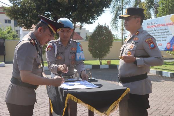 Sejumlah PJU dan Kapolsek Jajaran Polres Probolinggo Dimutasi