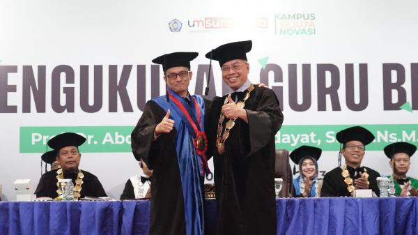 Fokus pada Mutu Pelayanan Keperawatan, Kini Aziz Alimul Hidayat Dikukuhkan jadi Guru Besar