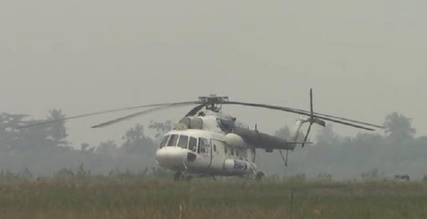 Kabut Asap, Penerbangan di Bandara Tjilik Riwut Pakangka Raya Tertunda