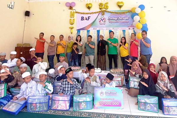 HUT BAF ke-26, BAFers Berbagi Keceriaan Bersama Anak Panti Asuhan di Semarang