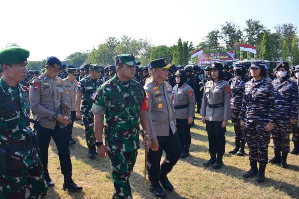 Kunker Wapres RI, TNI - Polri dan Pemda Siagakan 1747 Personell