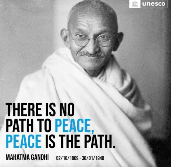 Hari Anti Kekerasan Internasional, Hari Mengenang Mahatma Gandhi