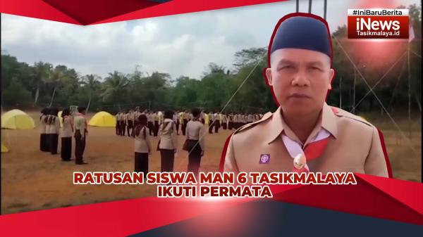 VIDEO: Pengukuhan Jenjang Pramuka dari Penggalang ke Penegak, MAN 6 Tasikmalaya Gelar Perkemahan