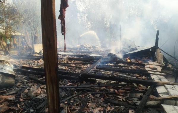 Bikin Sedih, Kebakaran Rumah Lansia di Grobogan Hanguskan Emas dan Uang