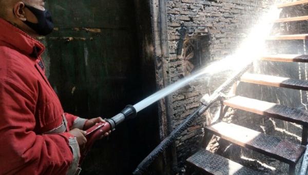 Gudang Mebel Milik Anggota DPRD Sukoharjo Terbakar,  Sumber Api dari Blower