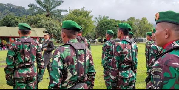 Kodim 0106/Aceh Tengah Gelar Upacara HUT TNI ke-78 di Pameu
