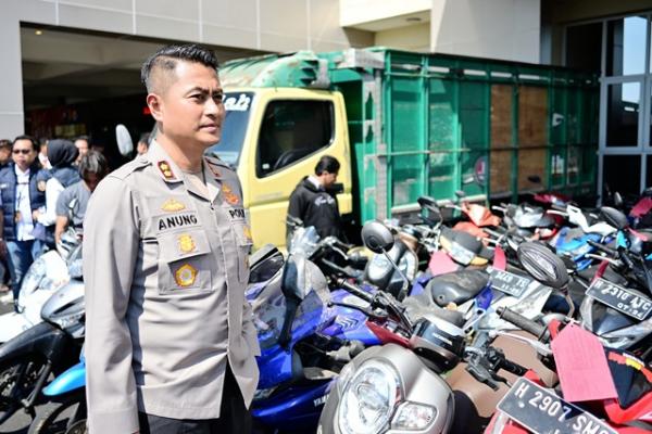 Polres Grobogan Ungkap Kasus 4 Kasus Curanmor Hasil Operasi Sikat Jaran Candi 2023