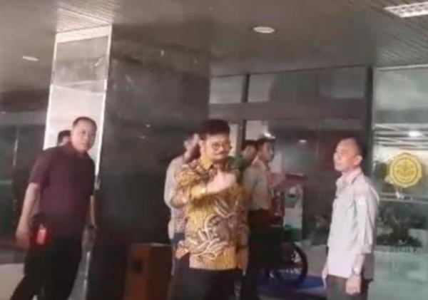 Syahrul Yasin Limpo Tiba di Kementan usai Kembali dari Luar Negeri