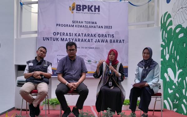 BPKH Gandeng Baitulmaal Muamalat Gelar Operasi Katarak Gratis di Bandung