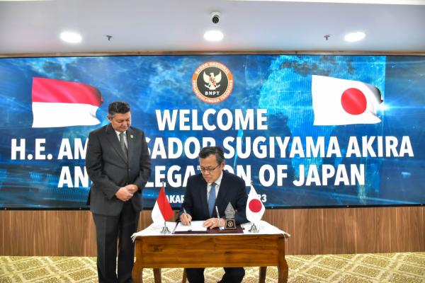 Endus Teroris Gunakan Teknologi, Indonesia-Jepang Perkuat Kerja Sama
