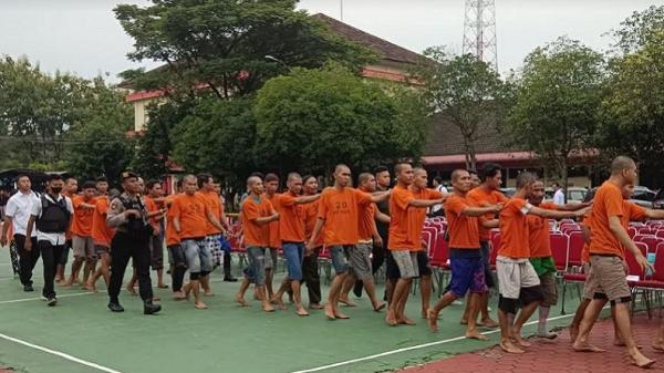 Polda Medan Ringkus 6 Anggota Jaringan Narkoba Aceh-Medan, Berhasil Sita Sabu 45 Kg