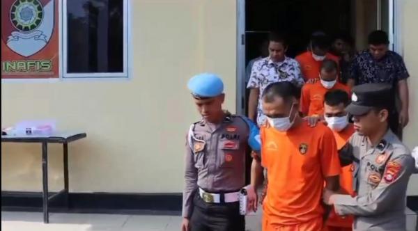 Polisi Bongkar Sindikat Curanmor dan Onderdil Sepeda Motor di Lebak Banten
