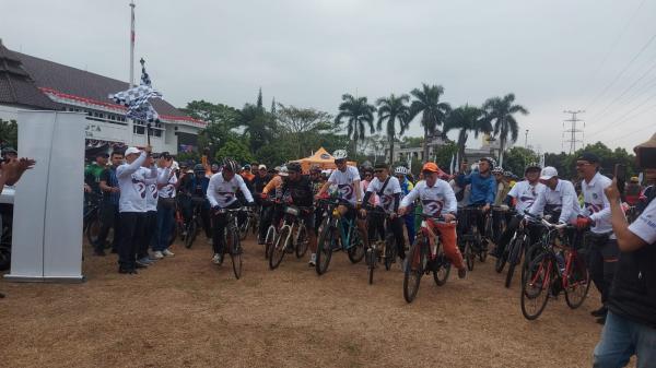 Funbike Menyambut HUT ke-22 Kota Tasikmalaya: Meriahnya Keseruan dan Solidaritas Komunitas Bersepeda