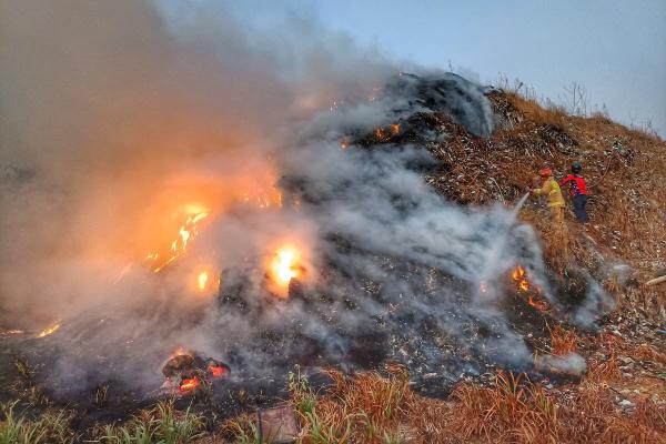 TPA Winongo Terbakar, Nyaris Sepertiga Areal Dilalap Si Jago Merah